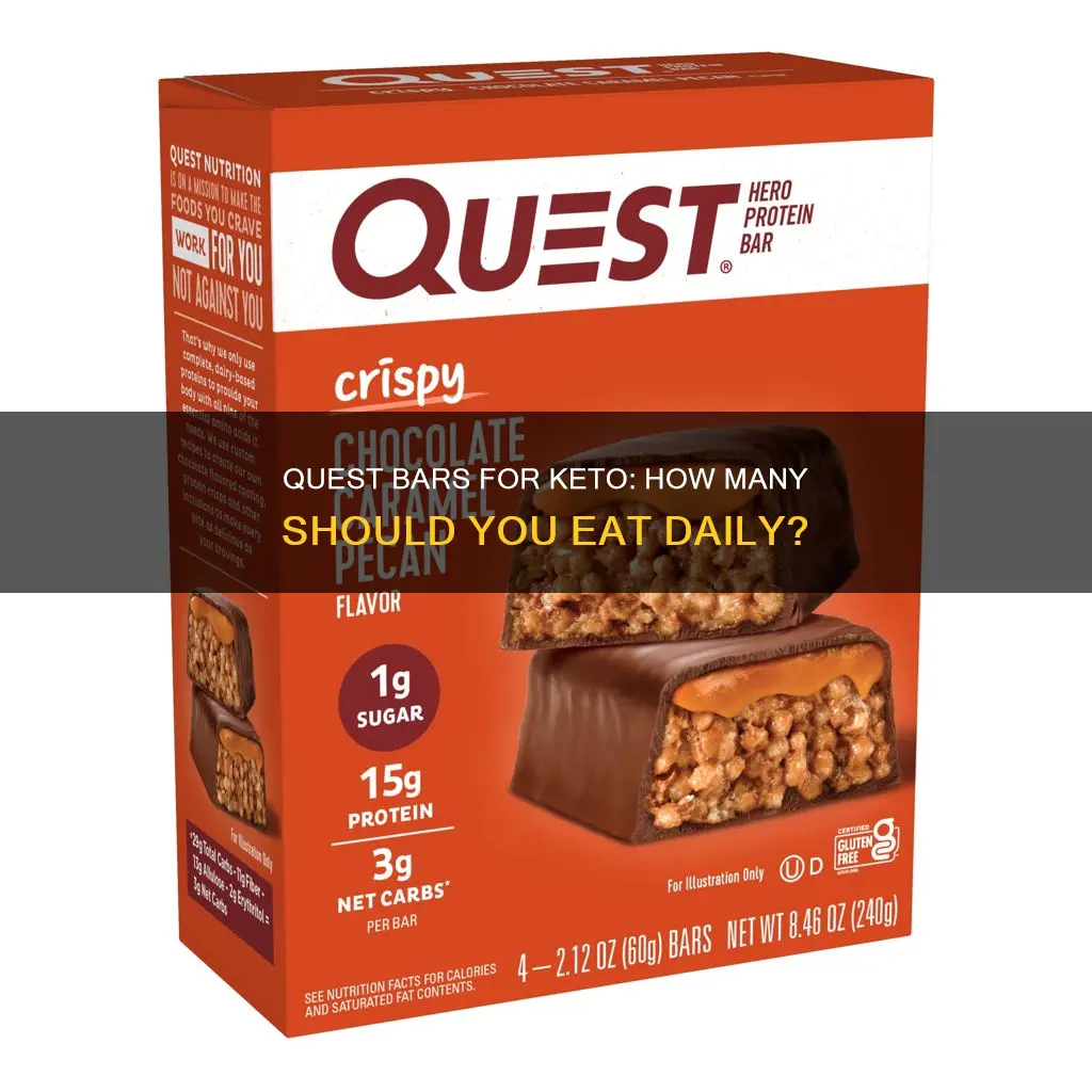 how many quest bars a day keto