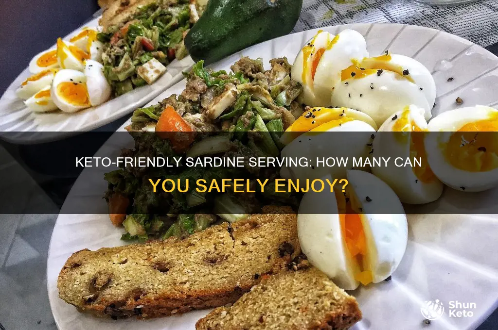 how many sardines can i eat with keto diet