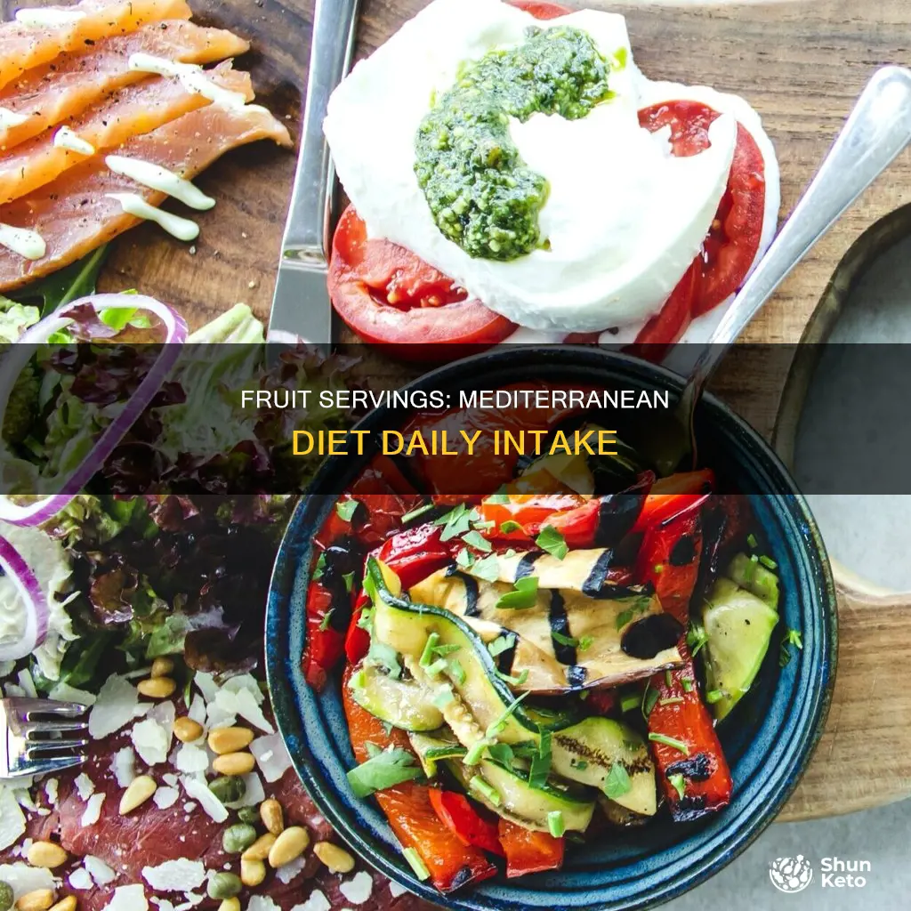 how many servings of fruit per day mediterranean diet