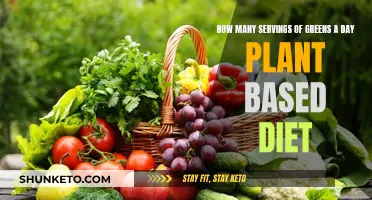 Plant-Based Diet: Daily Greens Servings for Optimal Health