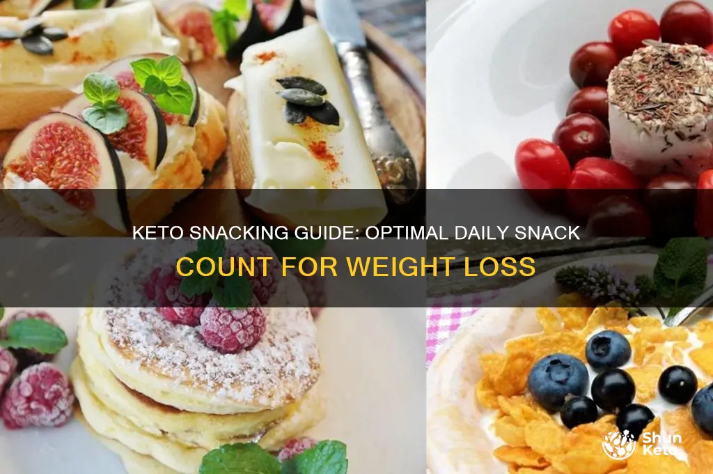 how many snacks a day on keto diet