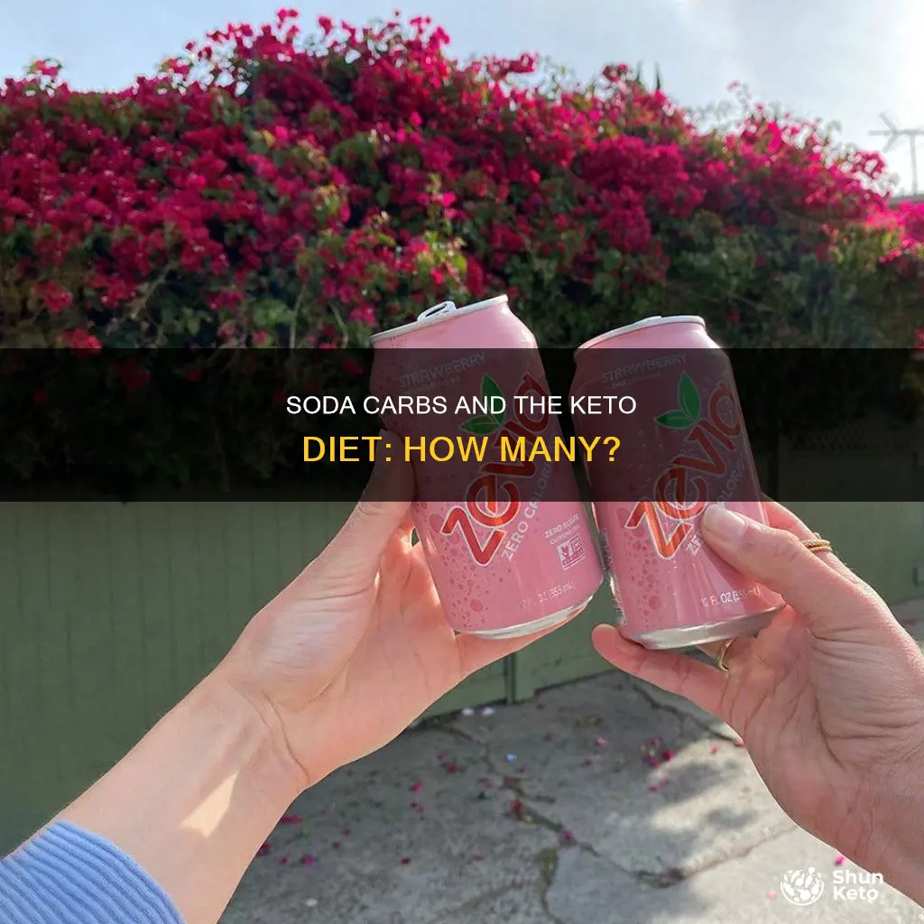 how many soda carbs can drink on keto diet