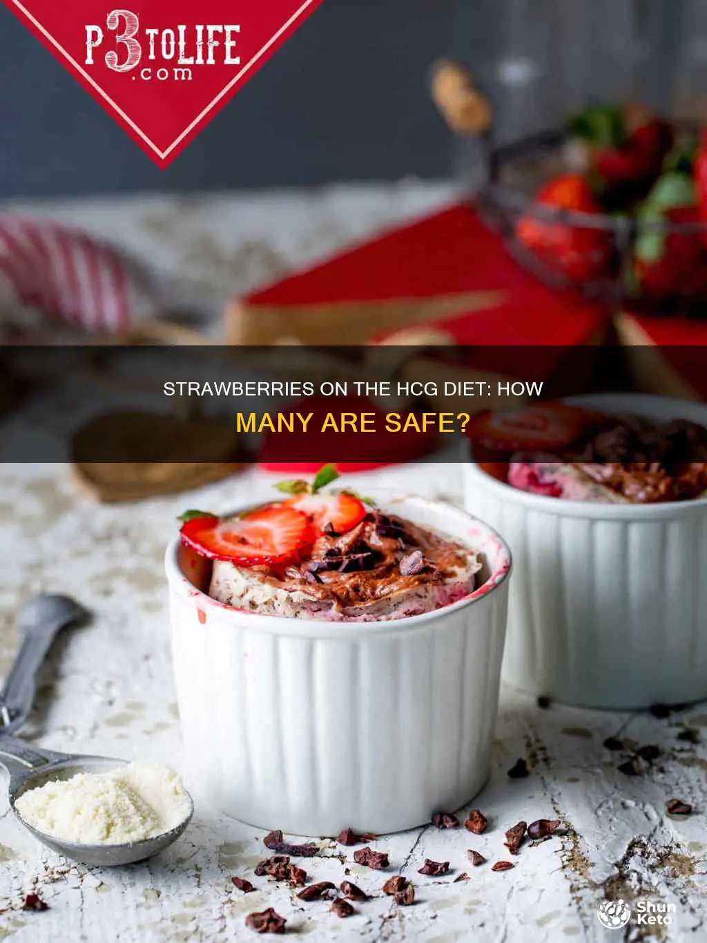 how many strawberries allowed on hcg diet