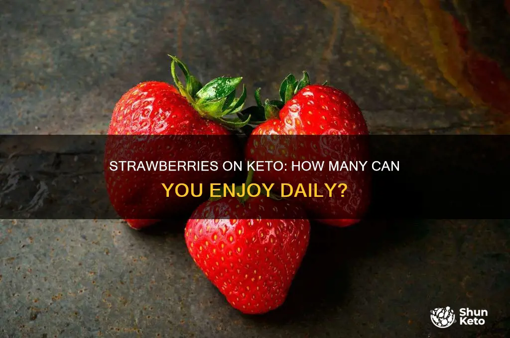 how many strawberries allowed on keto diet