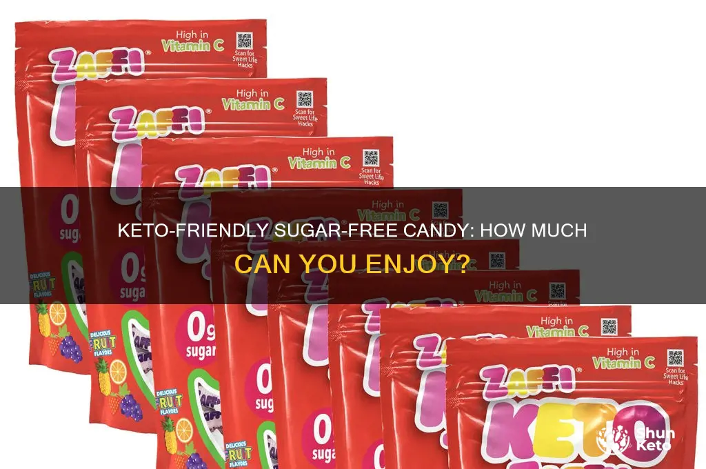how many sugar free candy can i have on keto