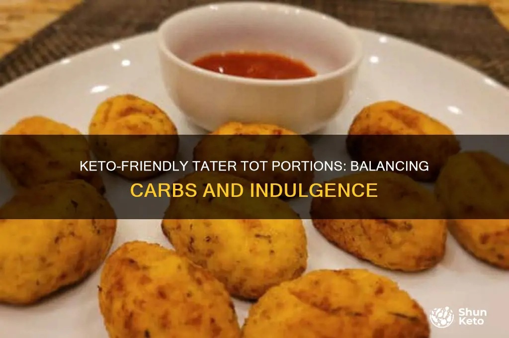 how many tater tots can u eat on keto