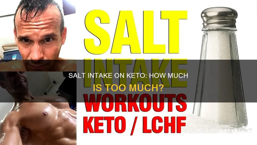 how many teaspoons of salt a day on keto