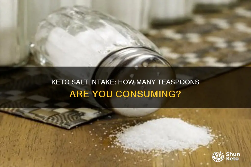 how many teaspoons of salt do you eat on keto