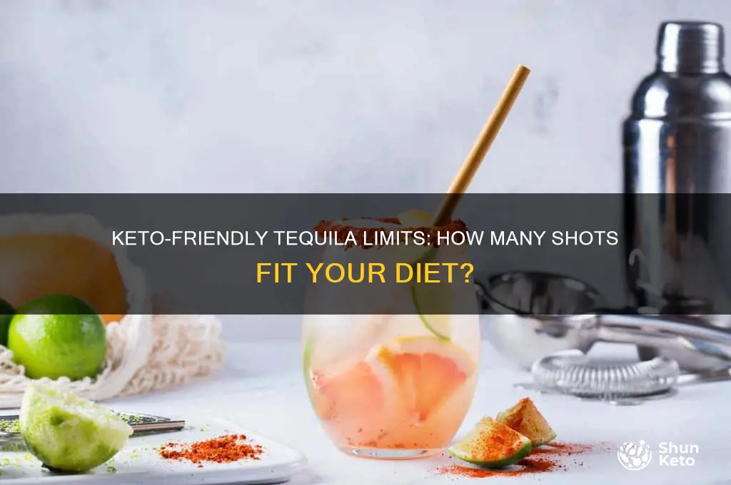 how many tequila shots can you take on keto