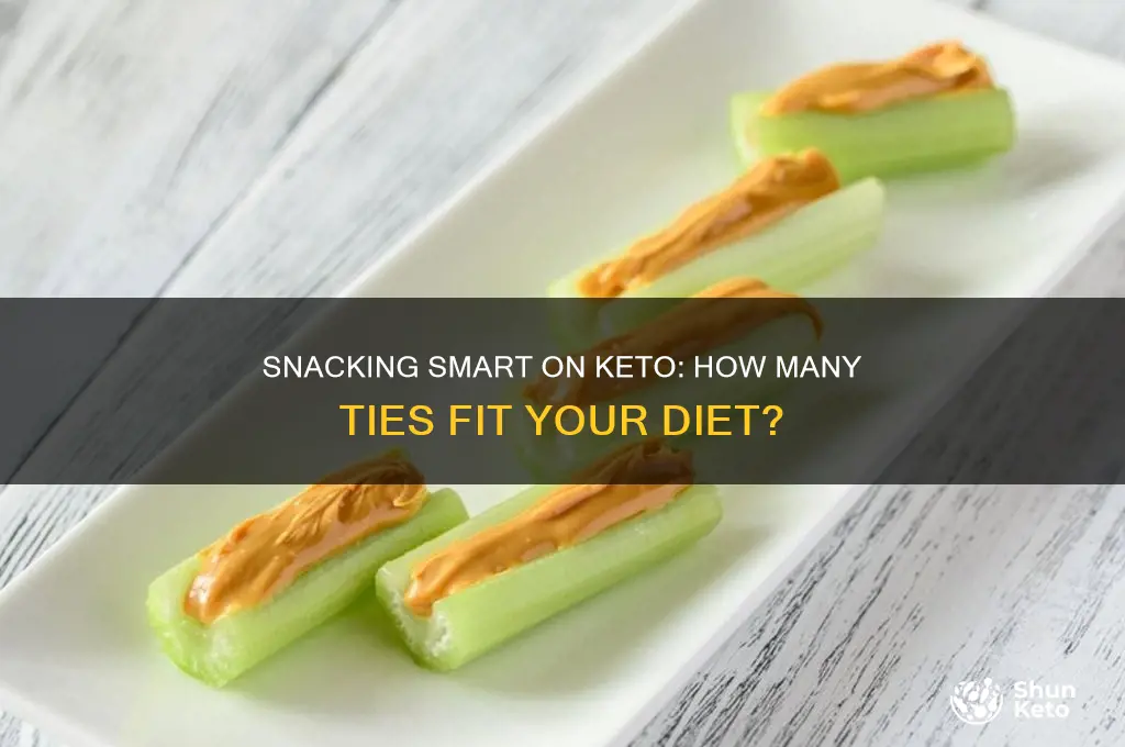 how many ties can you snack on keto