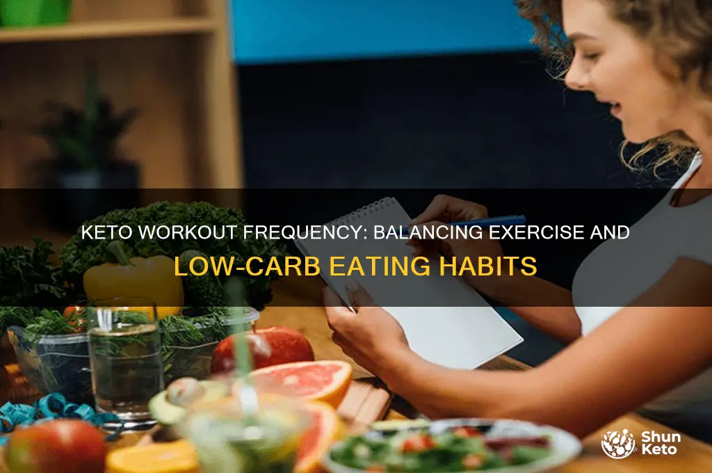 how many times a week eating keto can i workout