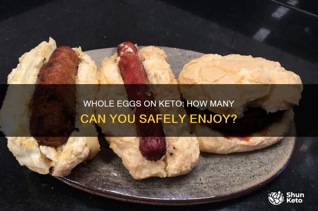 how many whole eggs in keto diet