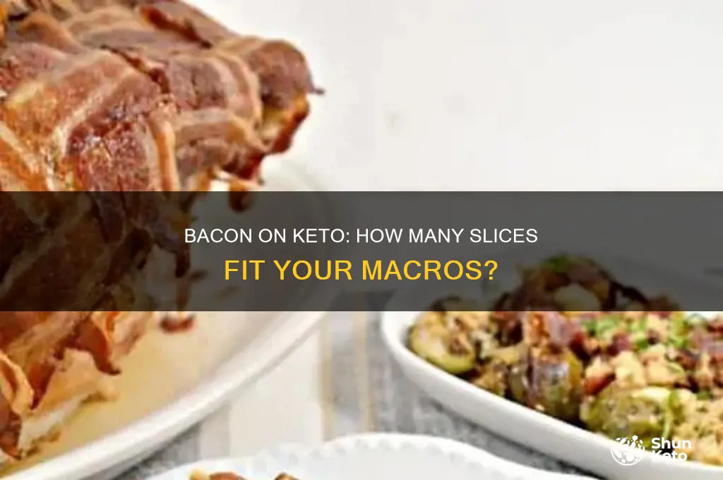 how may slices of bacon can you have on keto