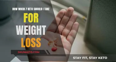 Keto Weight Loss: 7-Keto Dosage Recommendations