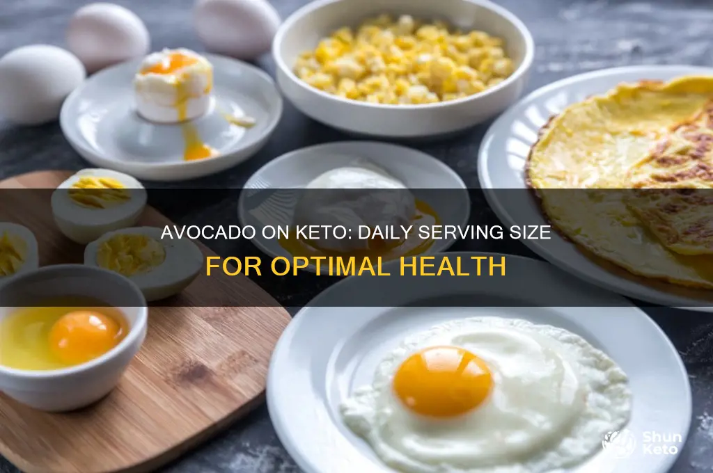 how much avacado can you eat per day on keto