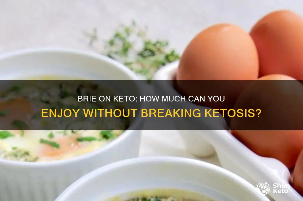 how much brie can you eat a keto diet