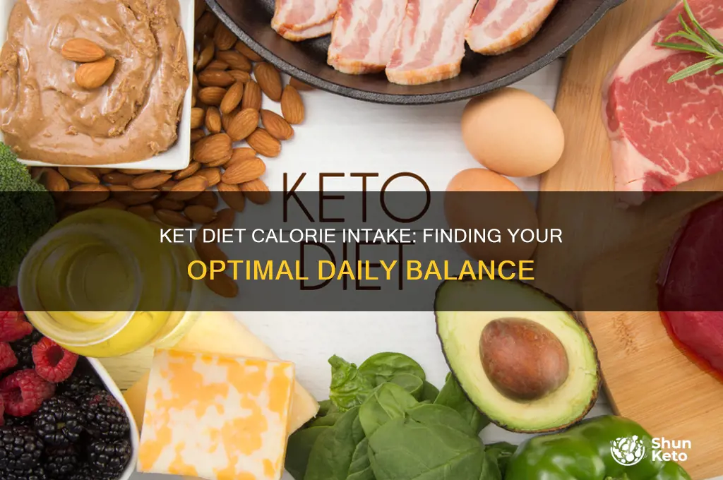 how much calores should i eat with ket diet
