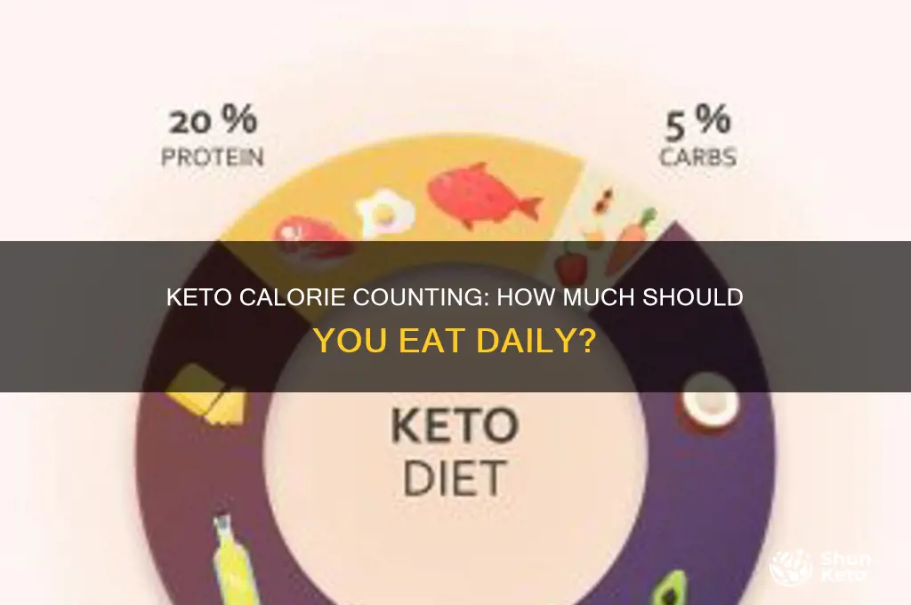 how much calories do y ou eat on keto