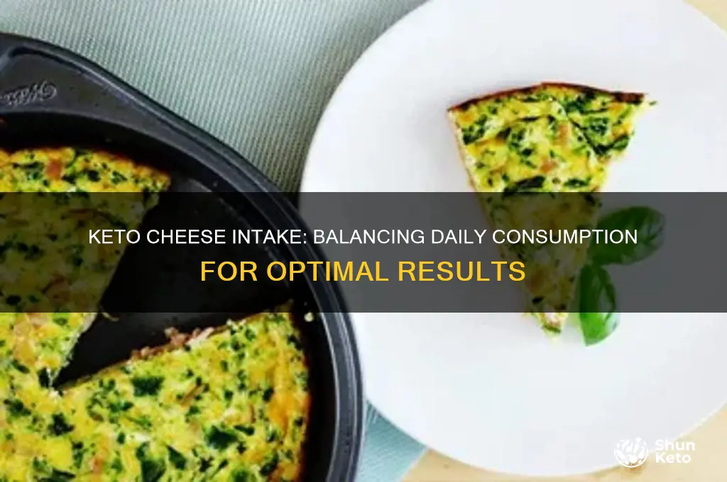 how much cheese should i eat a day on keto