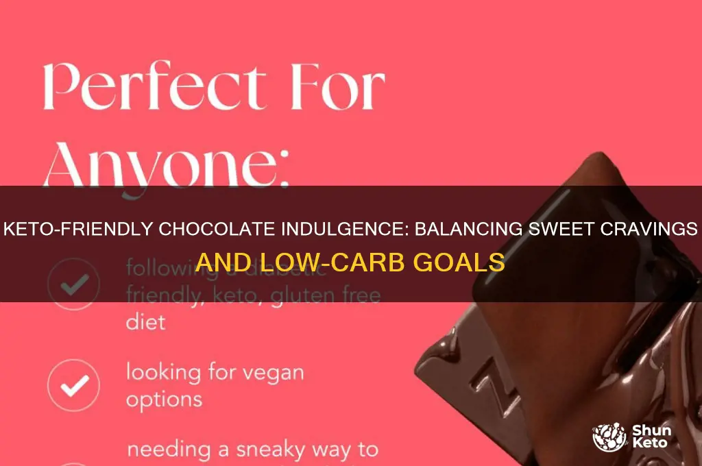 how much chocolate can i eat on keto