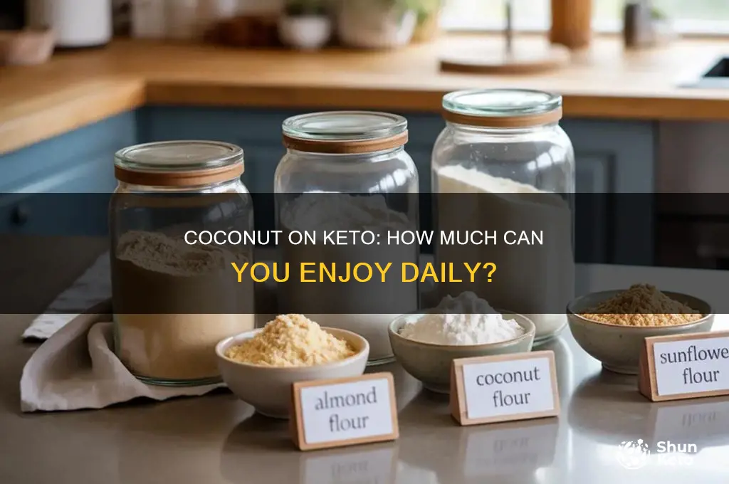 how much coconut can i eat on keto