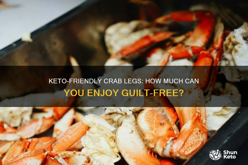 how much crab legs can i eat on keto