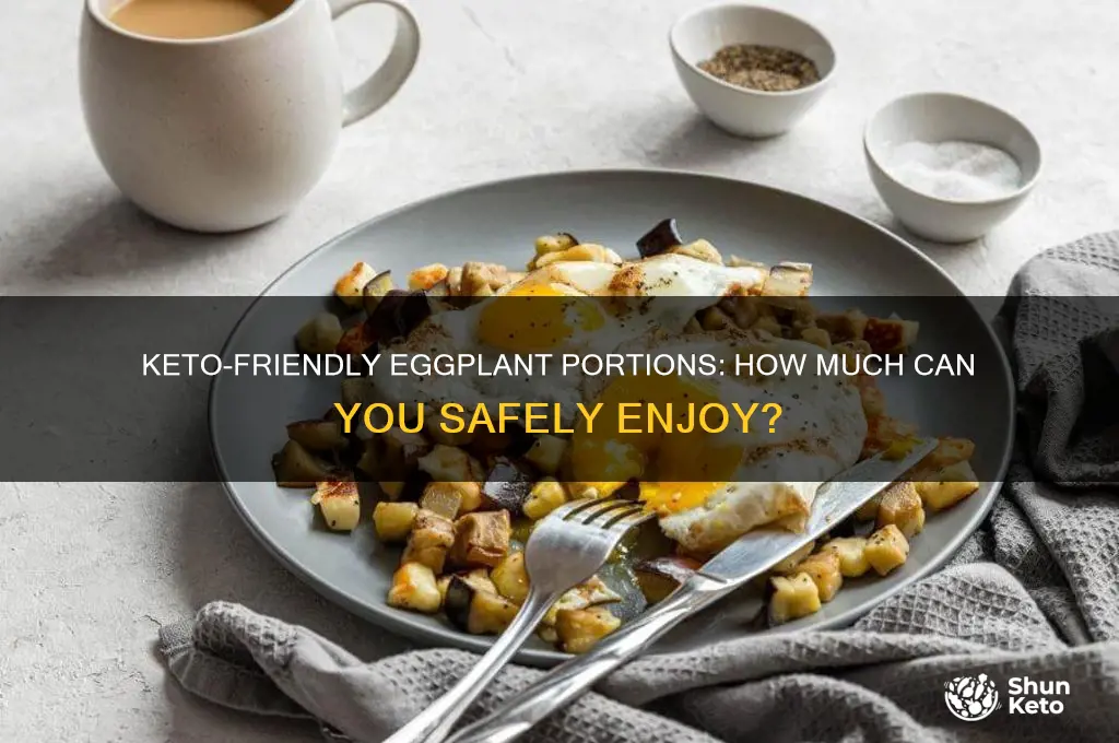 how much eggplant can i eat on keto