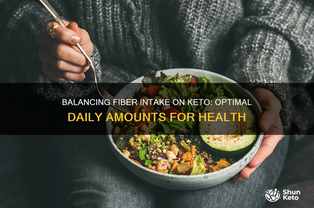 how much fiber per day to eat in keto