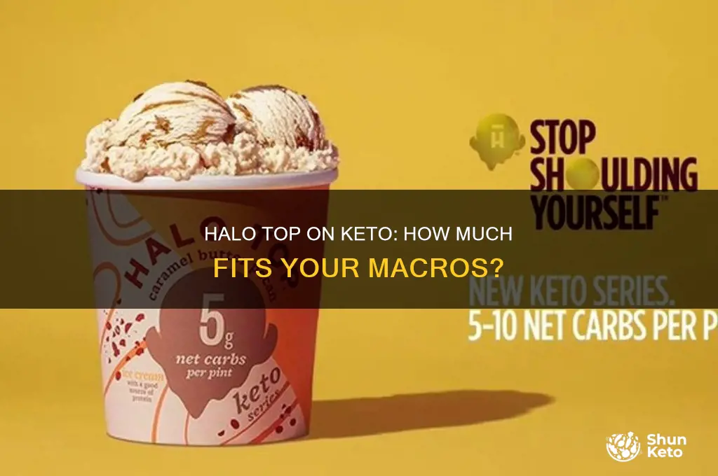 how much halo top can i eat on keto