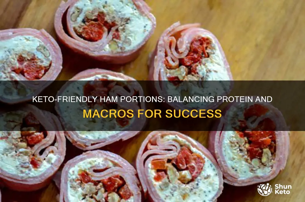 how much ham can you eat on keto