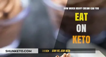 Heavy Cream on Keto: How Much is Too Much?