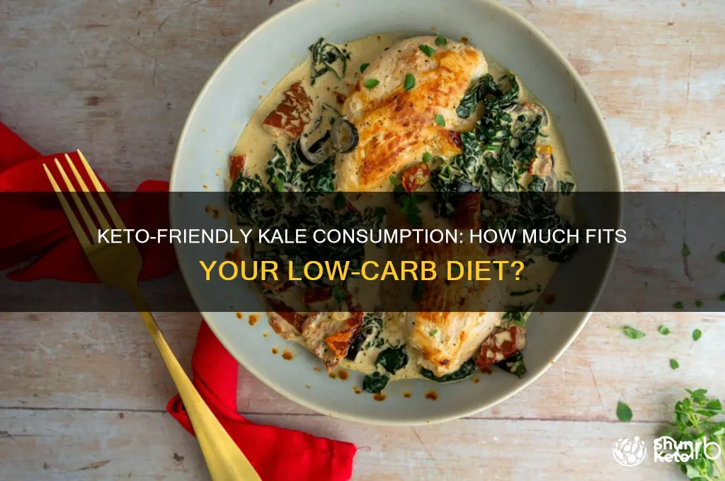 how much kale can i eat on keto