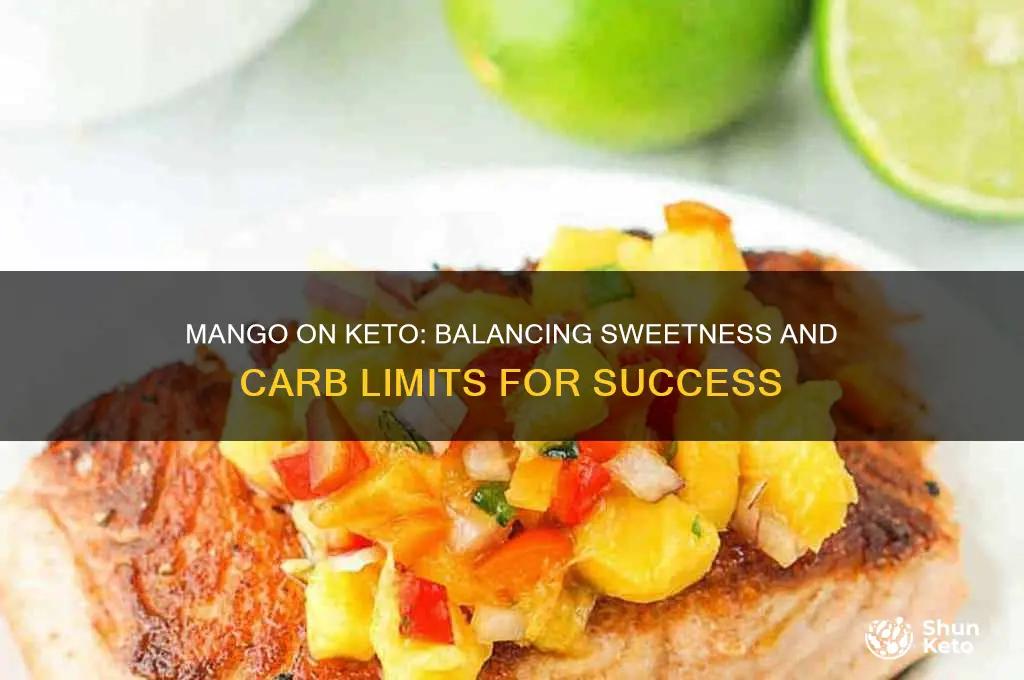 how much mango can i eat on keto