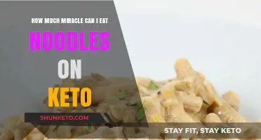 Keto-Friendly Noodle Miracle: How Much Can You Enjoy?