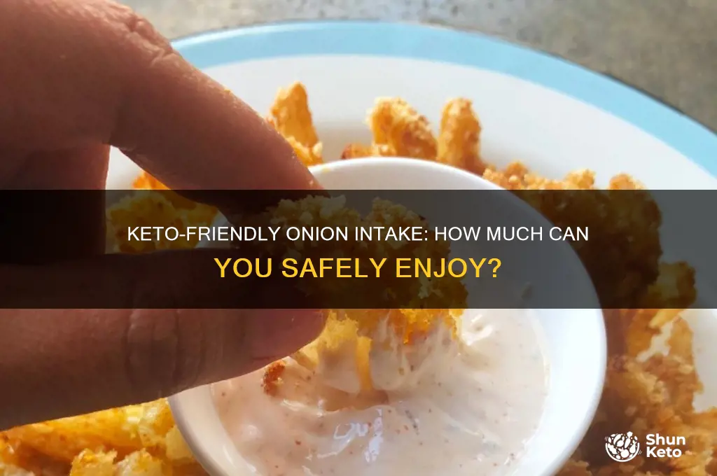 how much onion can i eat on keto