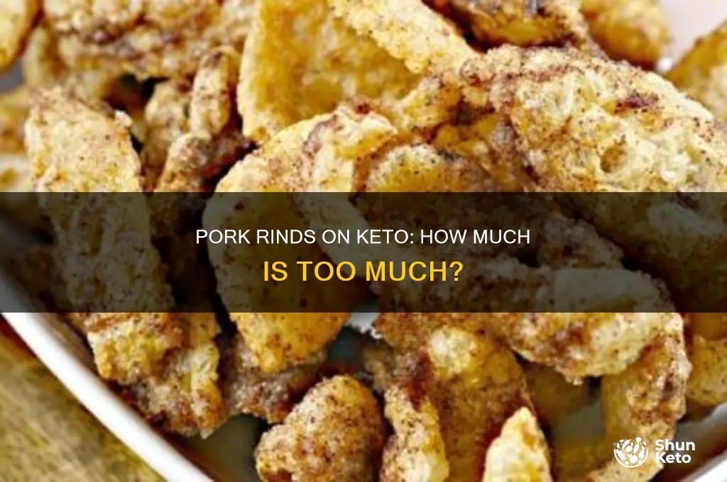how much pork rinds can i eat on keto