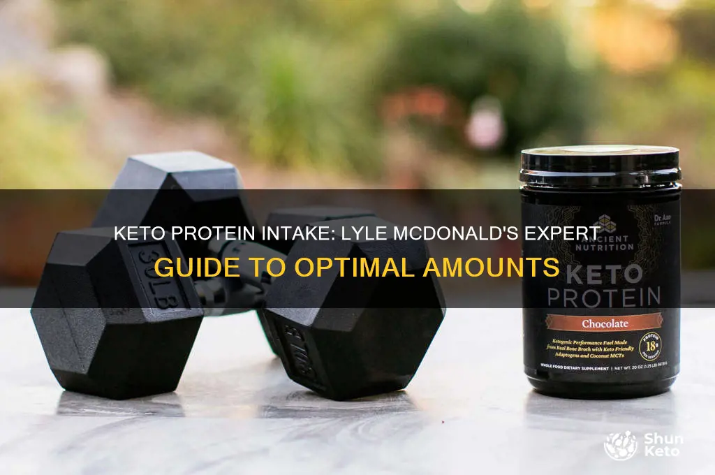 how much protein to eat keto lyle mcdonald
