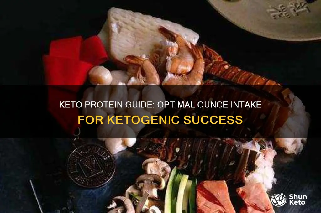 how much protein to eat on keto in ounces