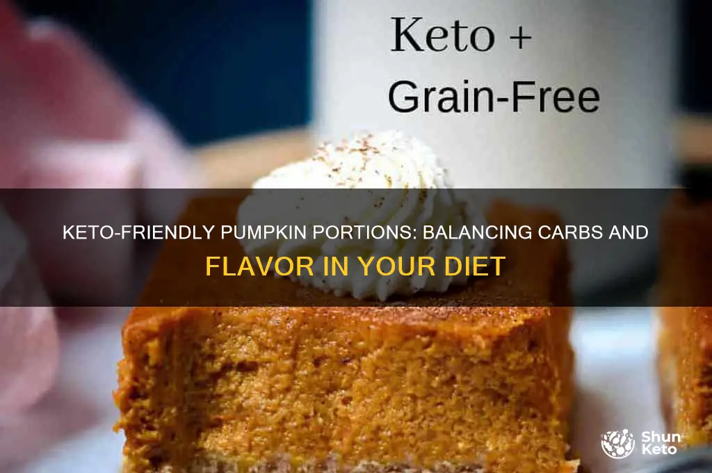 how much pumpkin can i eat on keto
