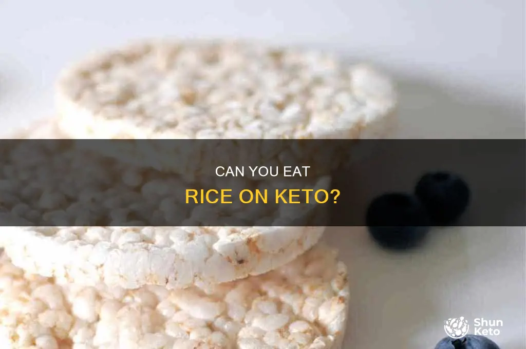 how much rice can you eat on keto
