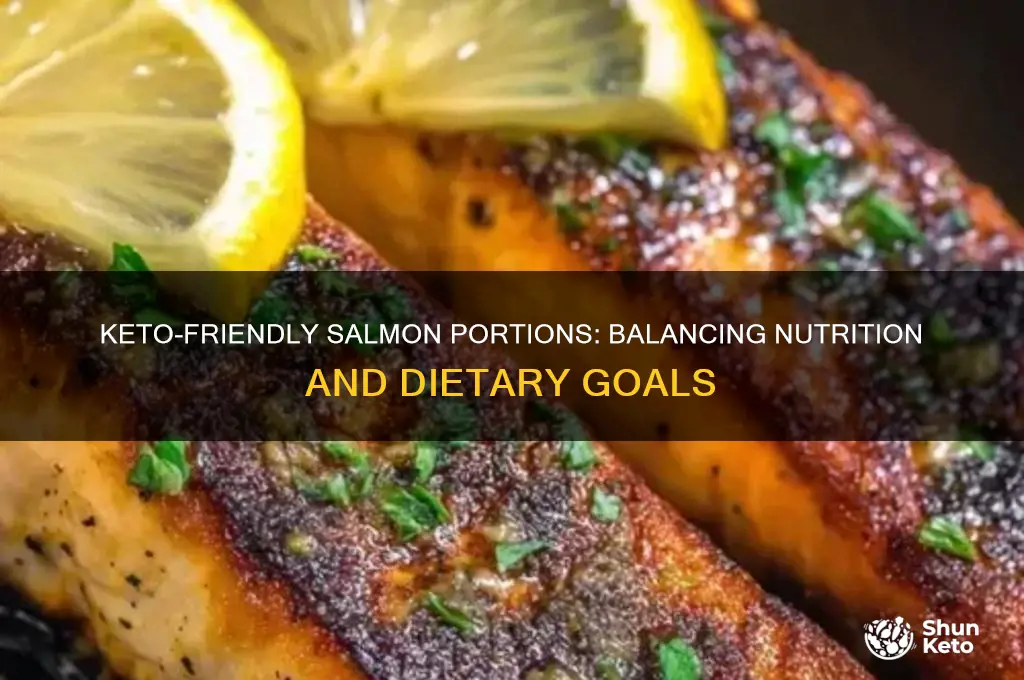 how much salmon can i eat on keto