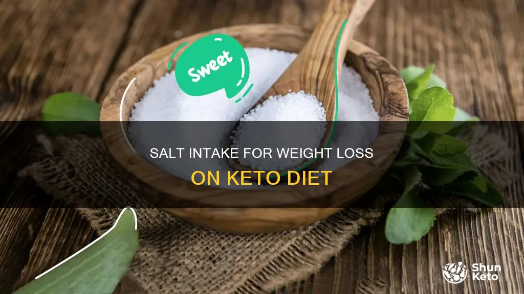 how much salt on keto diet for weight loss