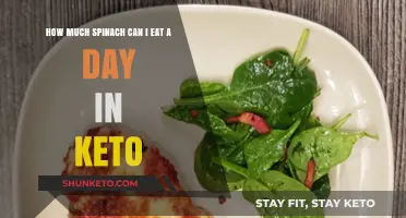 Spinach on Keto: Daily Serving Size and Health Benefits