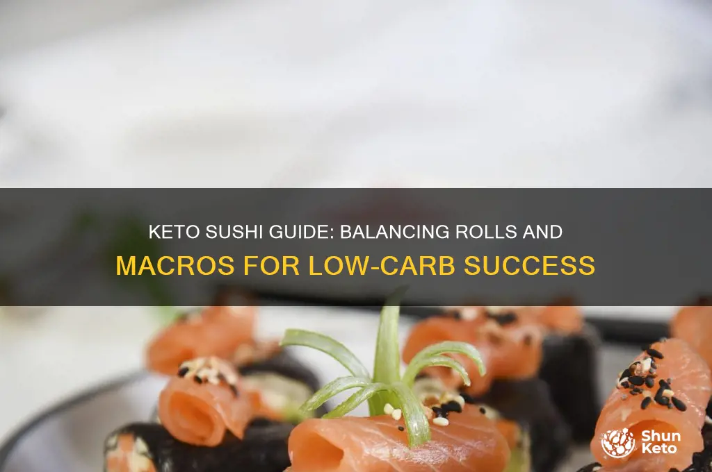 how much sushi can i eat on keto