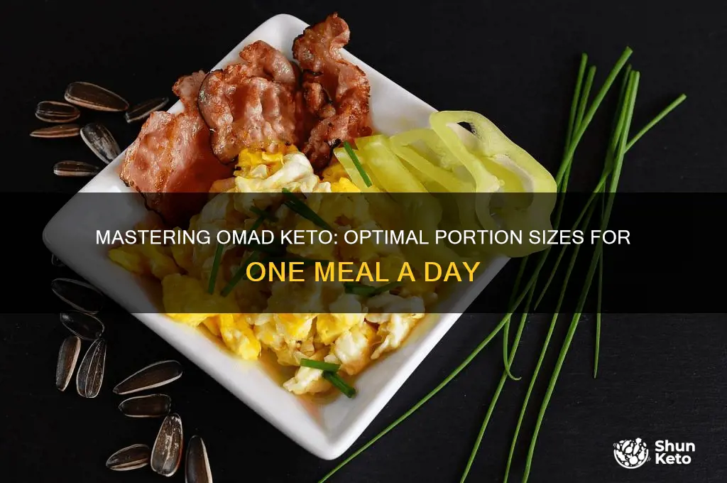 how much to eat omad keto meal