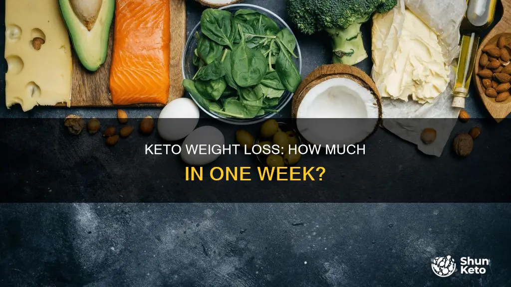 how much weight can i lose 1 week on keto