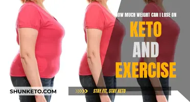 Keto and Exercise: How Much Weight Loss?