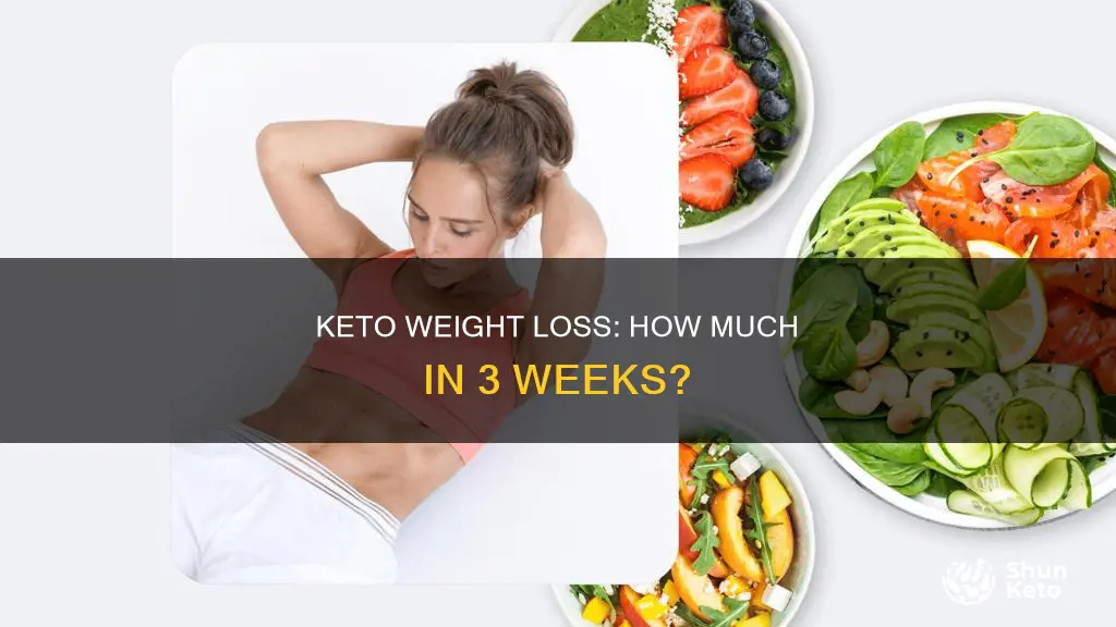 how much weight can you lose 3 weeks keto