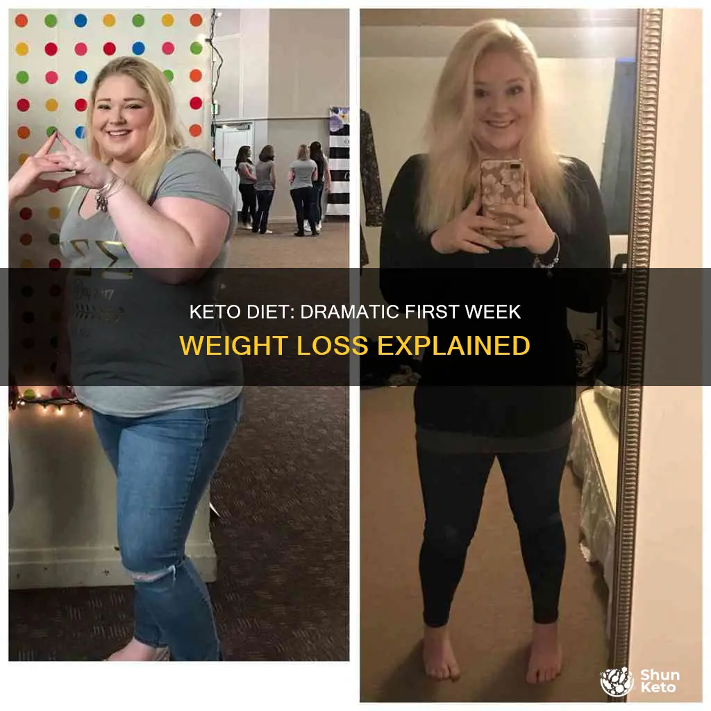 how much weight did you lose first week of keto