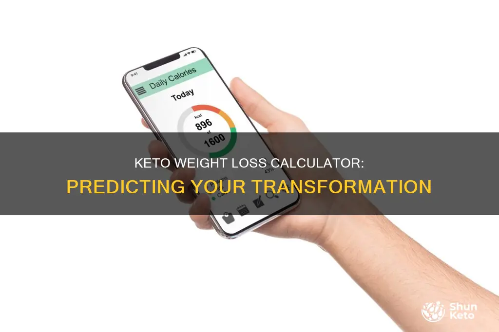 how much weight will i lose on keto calculator